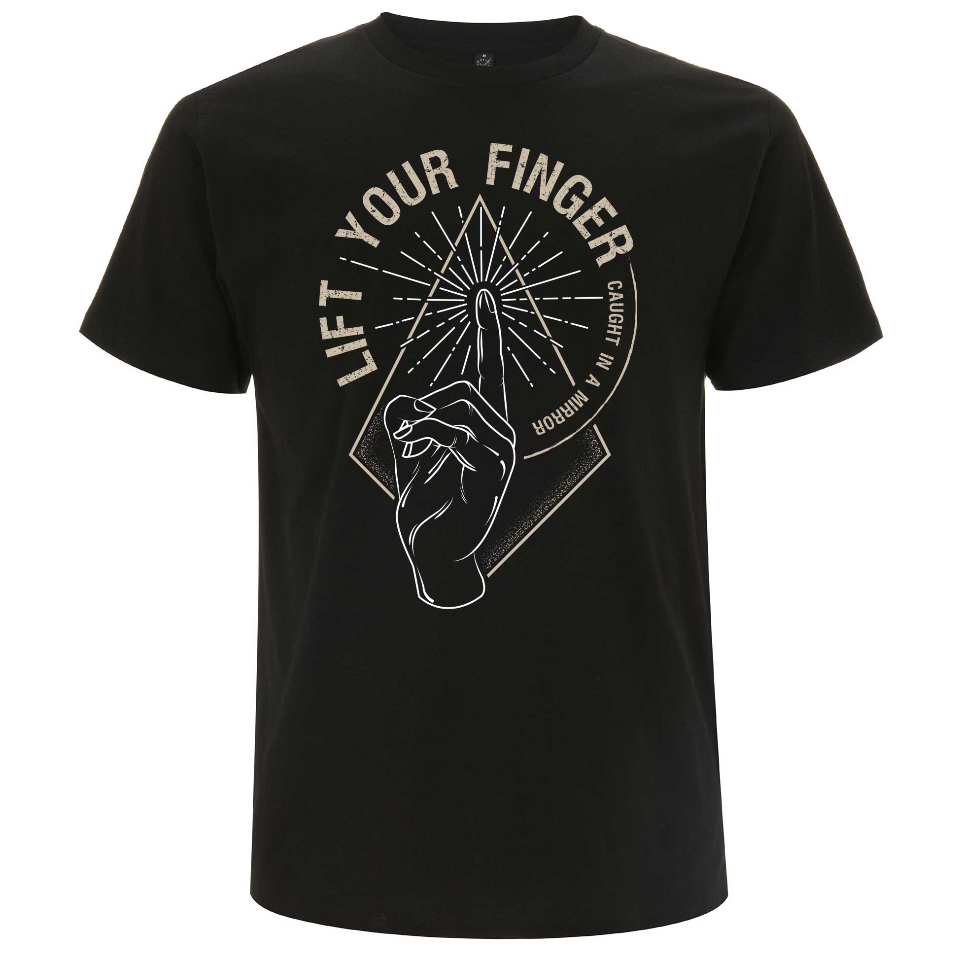 Caught In A Mirror Tee Lift Your Finger
