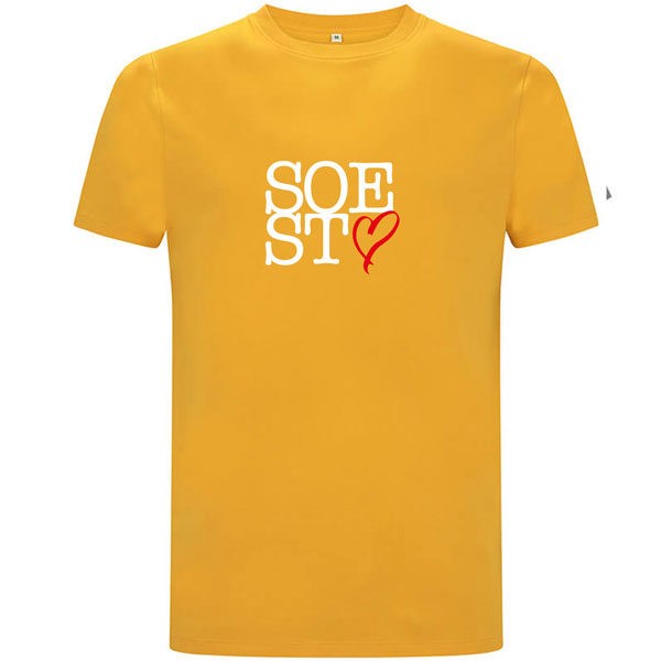  Unisex FairWear T-Shirt aus Biobaumwolle mit Aufdruck "Soest"